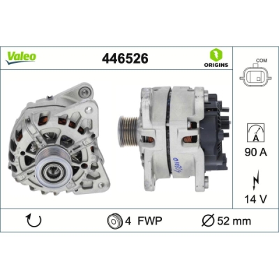Generator / Alternator VALEO 446526