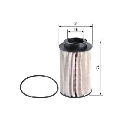 Filtru combustibil BOSCH F 026 402 028
