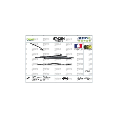 Lamela stergator VALEO 574254