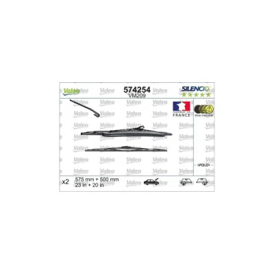 Lamela stergator VALEO 574254