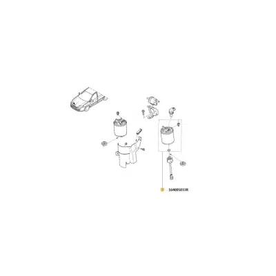 Filtru combustibil ORIGINAL RENAULT 164001137R