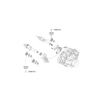 Garnitura ORIGINAL RENAULT 7701071133