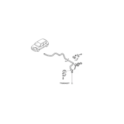 Bucsa, bara stabilizatoare ORIGINAL RENAULT 7703034237