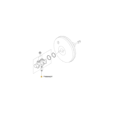 Bucsa, bara stabilizatoare ORIGINAL RENAULT 7703034237