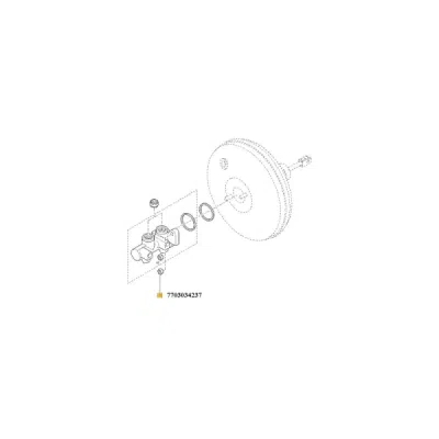 Bucsa, bara stabilizatoare ORIGINAL RENAULT 7703034237