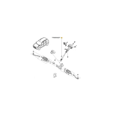 Bucsa, bara stabilizatoare ORIGINAL RENAULT 7703034237