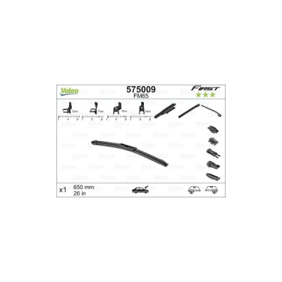 Lamela stergator VALEO 575009