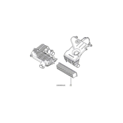 Filtru aer ORIGINAL RENAULT 82 00 985 420