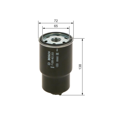 Filtru combustibil BOSCH F 026 402 203