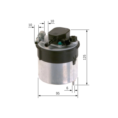 Filtru combustibil BOSCH F 026 402 204