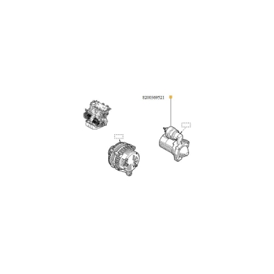 Demaror ORIGINAL RENAULT 82 00 369 521
