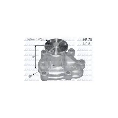 Pompa apa, racire motor DOLZ O144