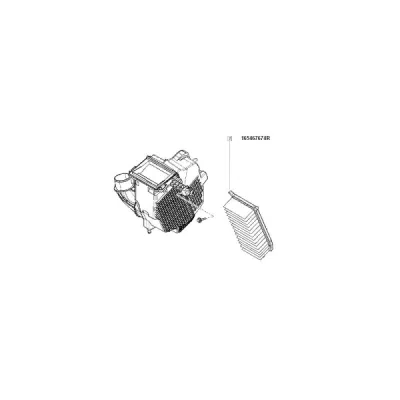 Filtru aer ORIGINAL RENAULT 165467674R
