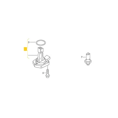 Senzor, nivel ulei motor ORIGINAL VW GROUP 06E 907 660