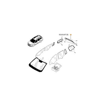 Geam spate ORIGINAL RENAULT 903004973R