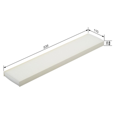 Filtru habitaclu BOSCH 1 987 432 028