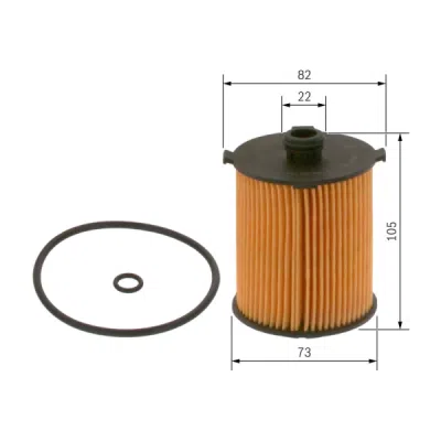 Filtru ulei BOSCH F 026 407 152
