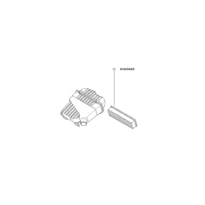 Filtru aer ORIGINAL RENAULT 165469466R