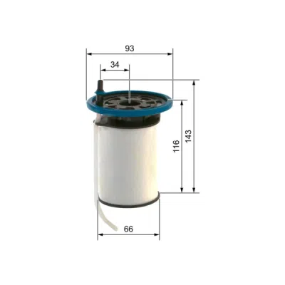 Filtru combustibil BOSCH F 026 402 212