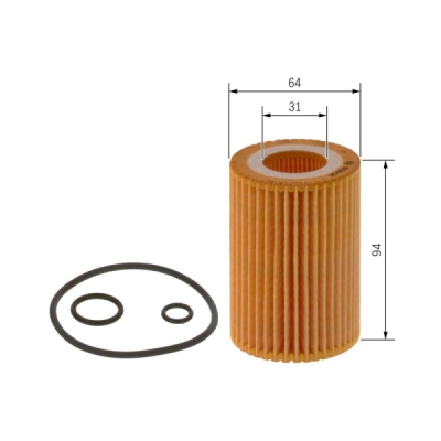 Filtru ulei BOSCH F 026 407 068