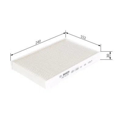 Filtru habitaclu BOSCH 1 987 432 247