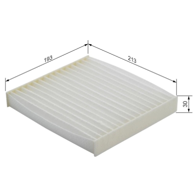 Filtru habitaclu BOSCH 1 987 432 190