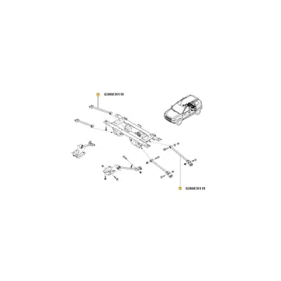Brat, suspensie roata ORIGINAL RENAULT 82 00 839 119