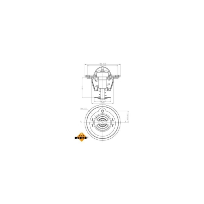Termostat, lichid racire NRF 725207