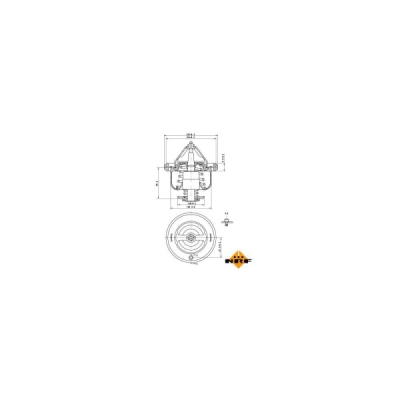 Termostat, lichid racire NRF 725108