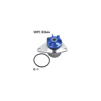 Pompa apa, racire motor SKF VKPC 83644