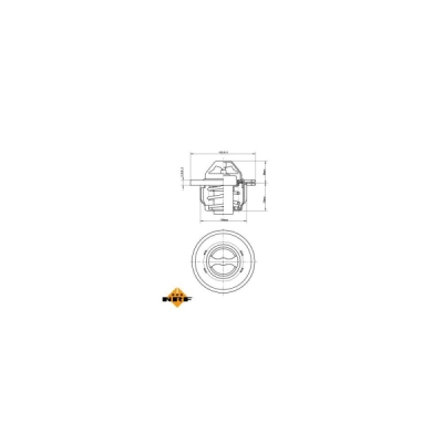 Termostat, lichid racire NRF 725150