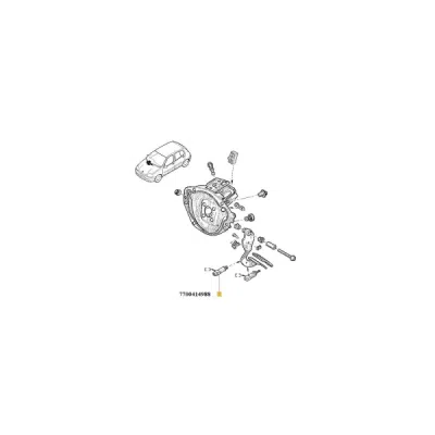 Comutator lumini frana ORIGINAL RENAULT 7700 414 988