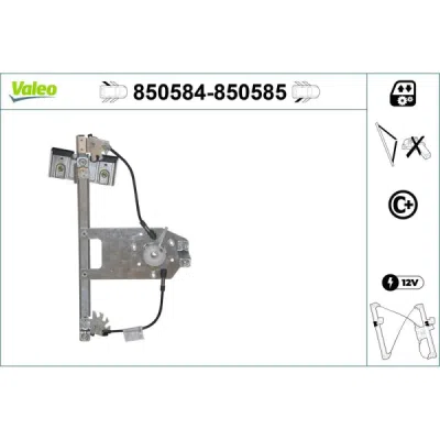 Mecanism actionare geam VALEO 850584