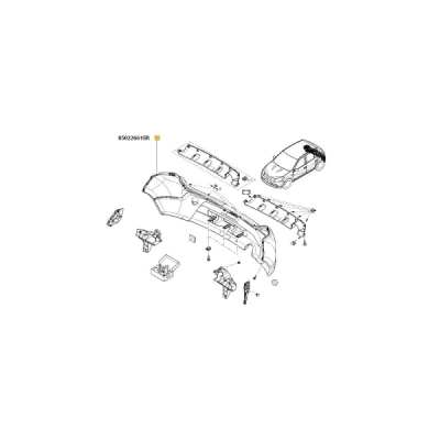 Bara spate Stepway ORIGINAL RENAULT 850226615R