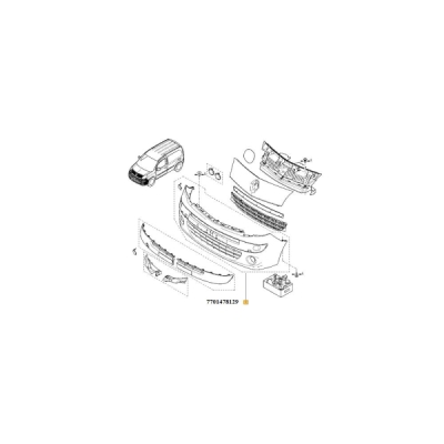 Bara de protectie ORIGINAL RENAULT 77 01 478 129