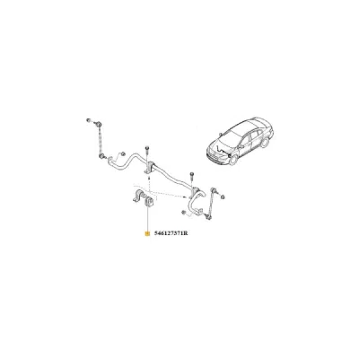 Bucsa, bara stabilizatoare ORIGINAL RENAULT 546127371R