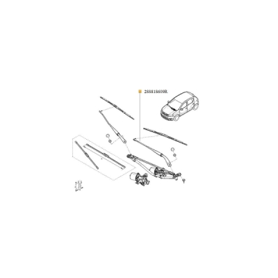 Brat stergator stanga fata ORIGINAL RENAULT 288818609R