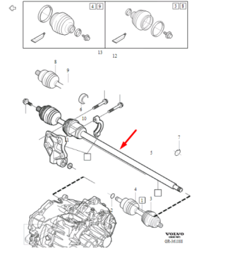 Planetara ORIGINAL VOLVO 36051323