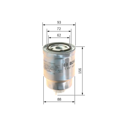 Filtru combustibil BOSCH 1 457 434 439