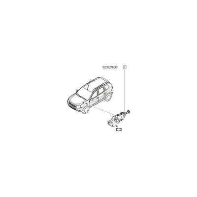 Comutator lumini frana ORIGINAL RENAULT 25 32 061 70R