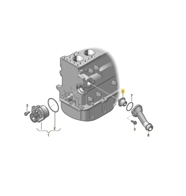 Termostat, lichid racire ORIGINAL VW GROUP 03G121113