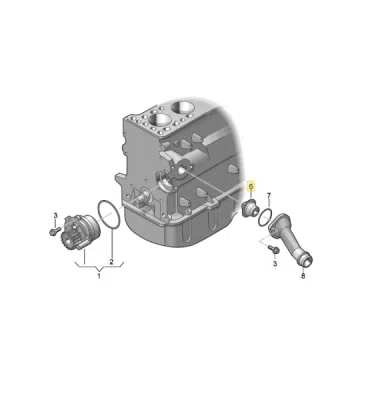 Termostat, lichid racire ORIGINAL VW GROUP 03G121113