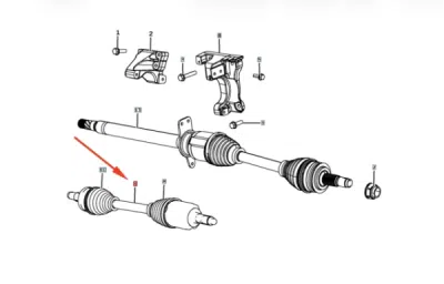Planetara fata stg. MOPAR K52123843AB