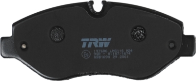 Set placute frana TRW GDB1698