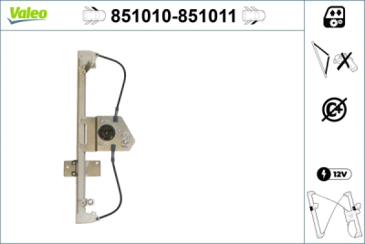 Mecanism actionare geam VALEO 851010