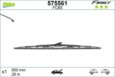 Lamela stergator VALEO 575561