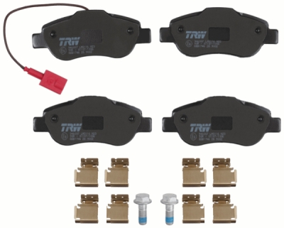 Set placute frana TRW GDB1746