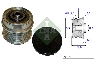 Sistem roata libera, generator INA 535 0171 10