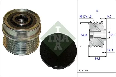 Sistem roata libera, generator INA 535 0171 10