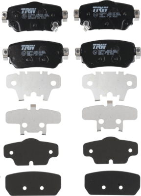 Set placute frana TRW GDB3617